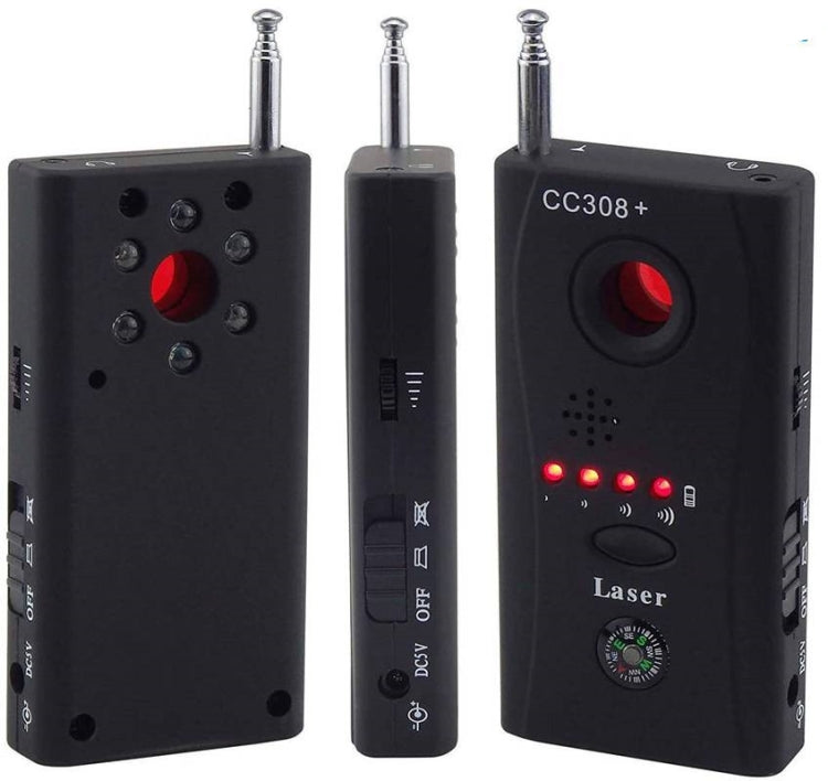 CC308 Full Range Camera Laser Detector Mini Wireless Camera Signal GSM Device Finder CC308 Full Range Camera Laser Detector Mini Wireless Camera Signal GSM Device Finder